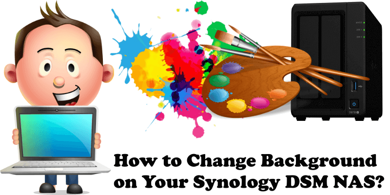 How to change Background on your Synology DSM NAS