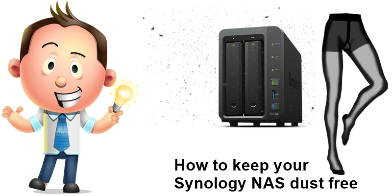 How to keep you Synology Nas dust free