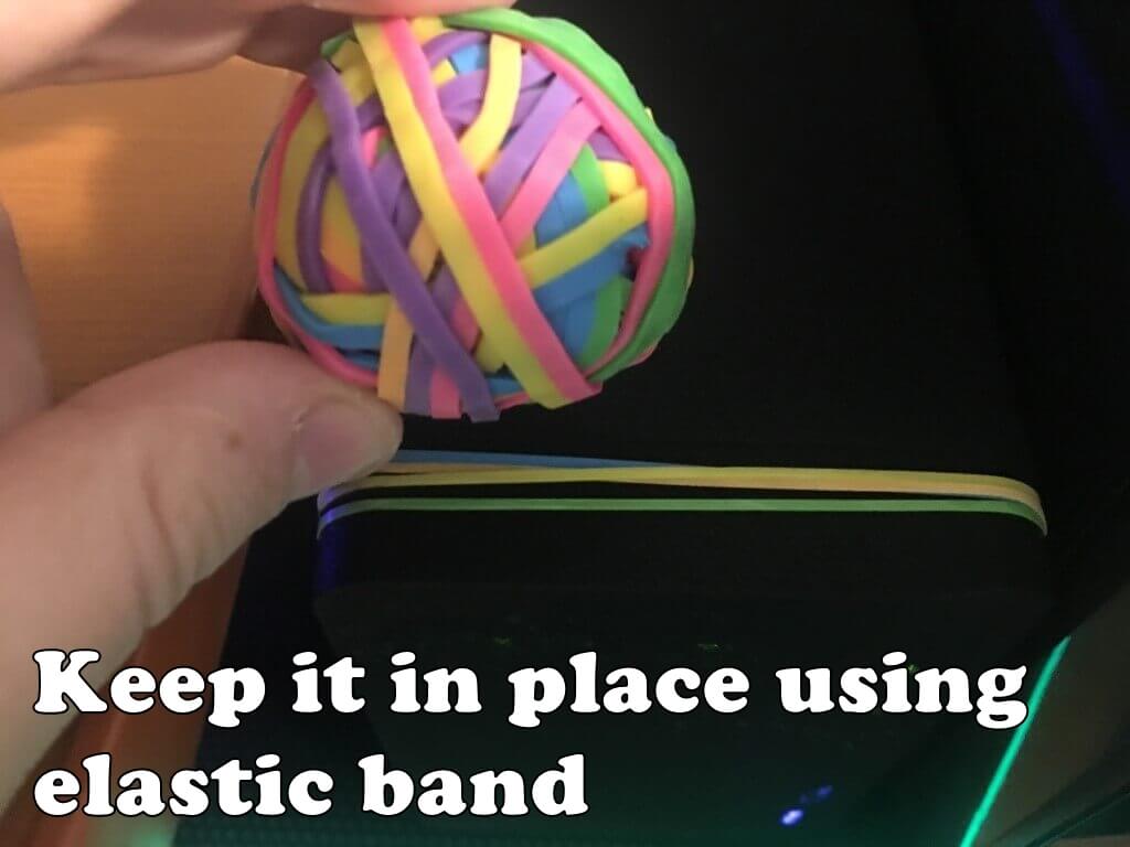 keep it with elastic band 4