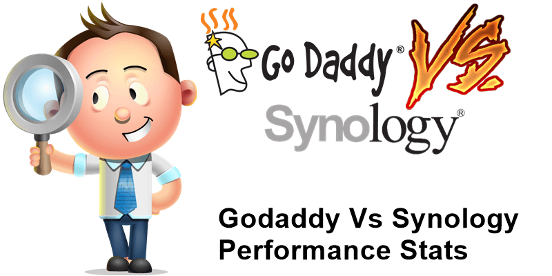 Godaddy vs Synology Performance Stats