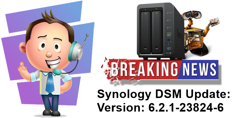 Synology DSM Update Version 6.2.1-23824-6