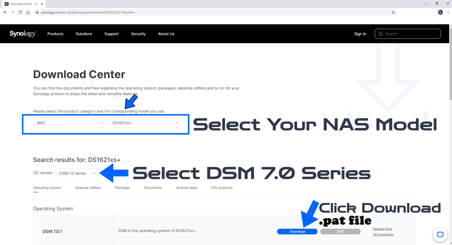 How To Manually Update Your Synology NAS – Marius Hosting