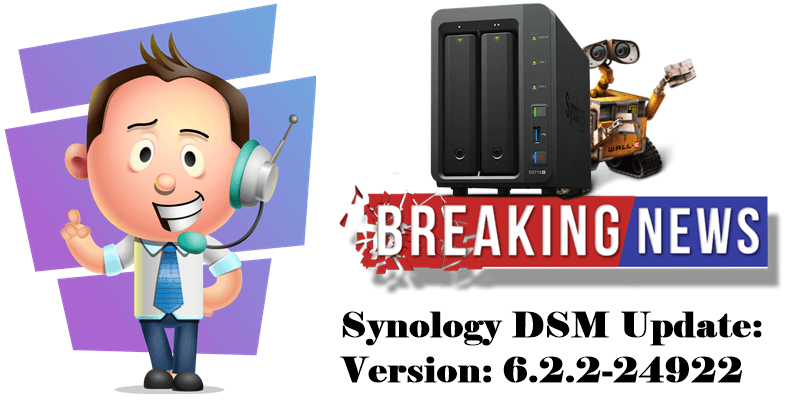 Synology DSM Update Version 6.2.2-24922