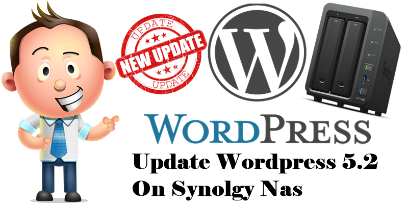 Update-Wordpress-5.2-On-Synology-Nas