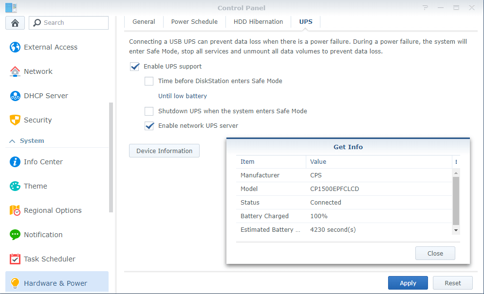 synology sas support