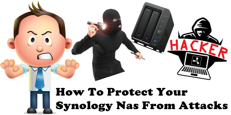 Cómo proteger tu Nas de Synology de los ataques