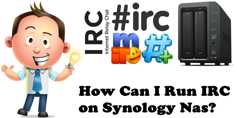 How can I run irc on synology nas