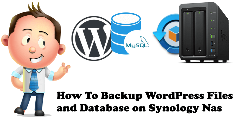 How to Backup WordPress Files and Database on Synology Nas