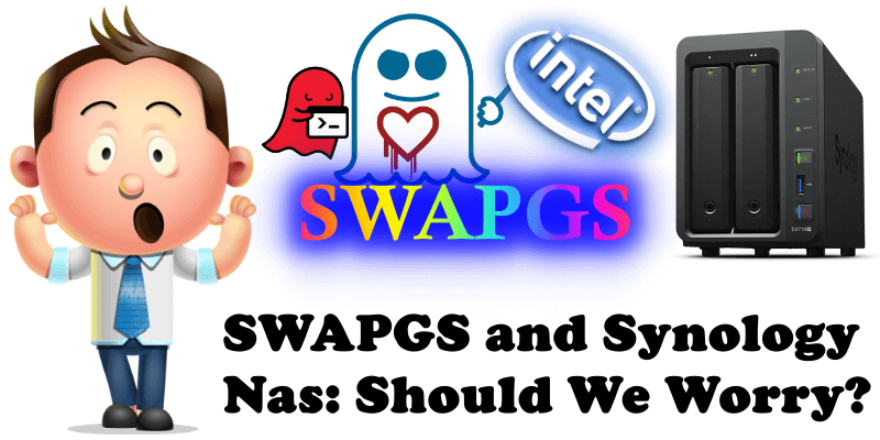 SWAPGS and Synology Nas should we worry