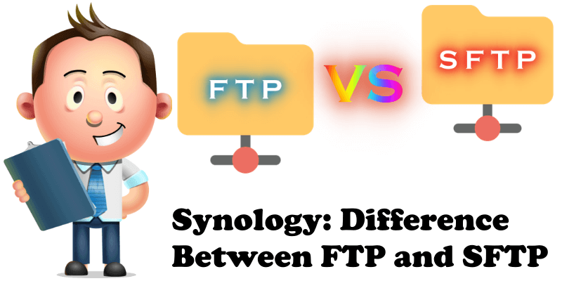 Synology Difference Between FTP and SFTP