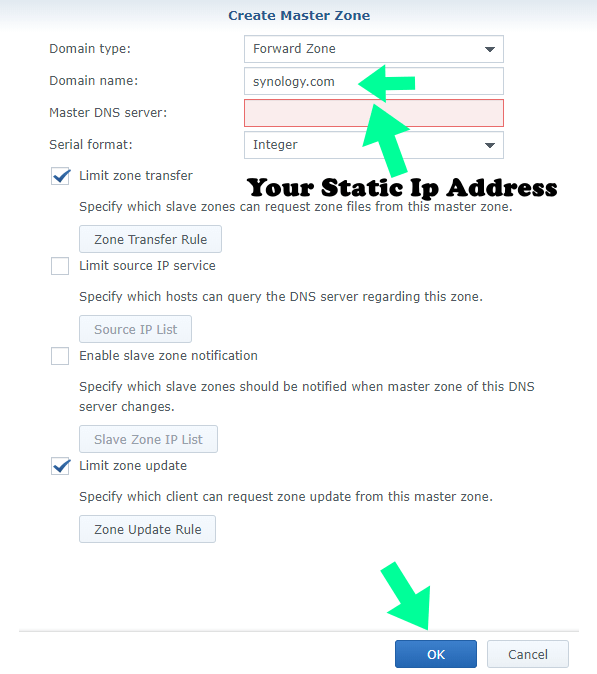 synology dns step 2