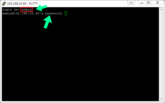 synology putty ssh