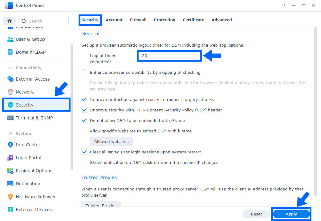 2 Synology DSM 7 Connection expired. Please sign in to DSM again