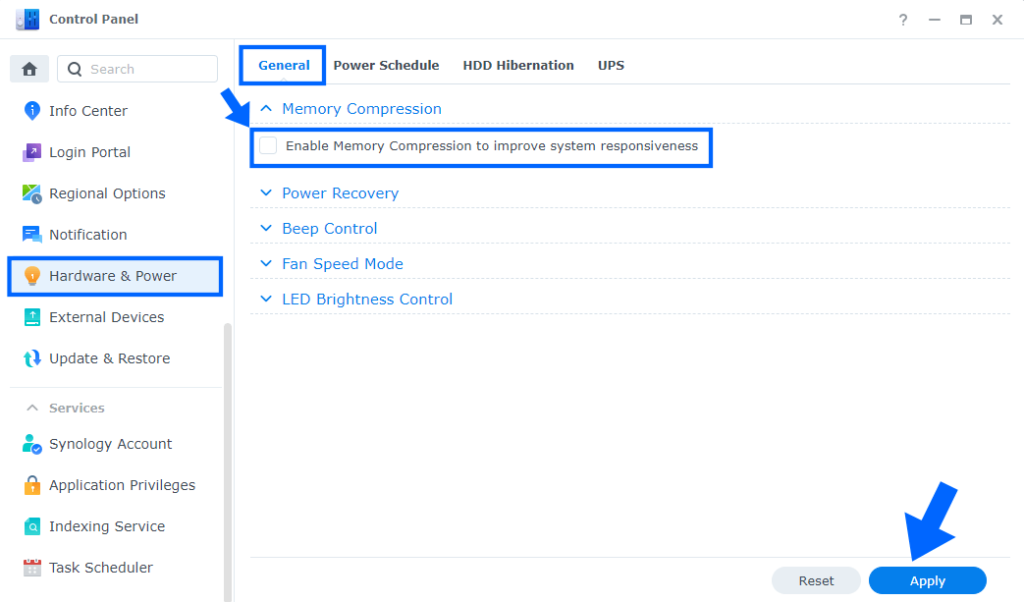 Synology should i use memory compression marius hosting