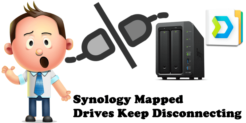 Synology Mapped Drives Keep Disconnecting