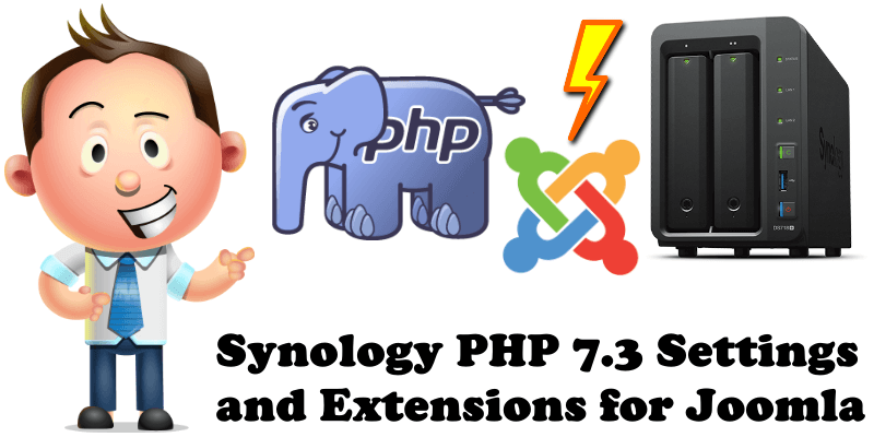 Synology PHP 7.3 Settings and Extensions for Joomla