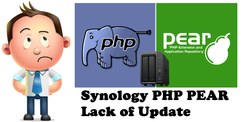 Synology PHP PEAR Lack of Update