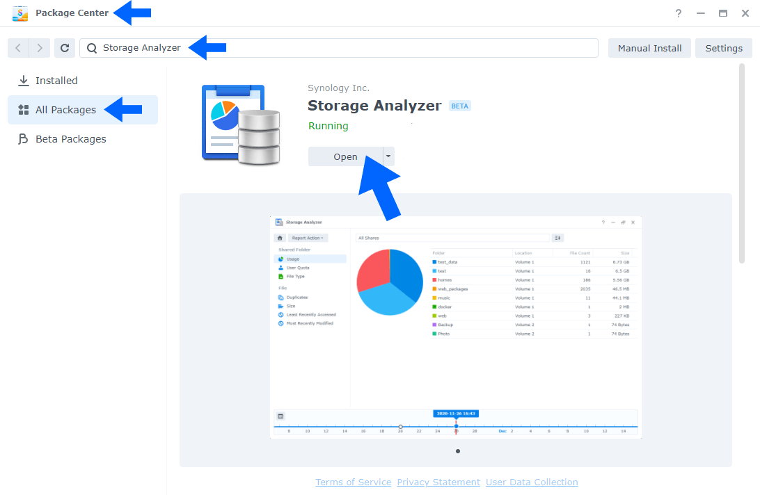 Synology Storage Analyzer