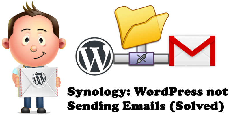 Synology WordPress not Sending Emails (Solved)