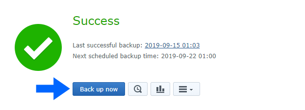 backup now mariaDB 10