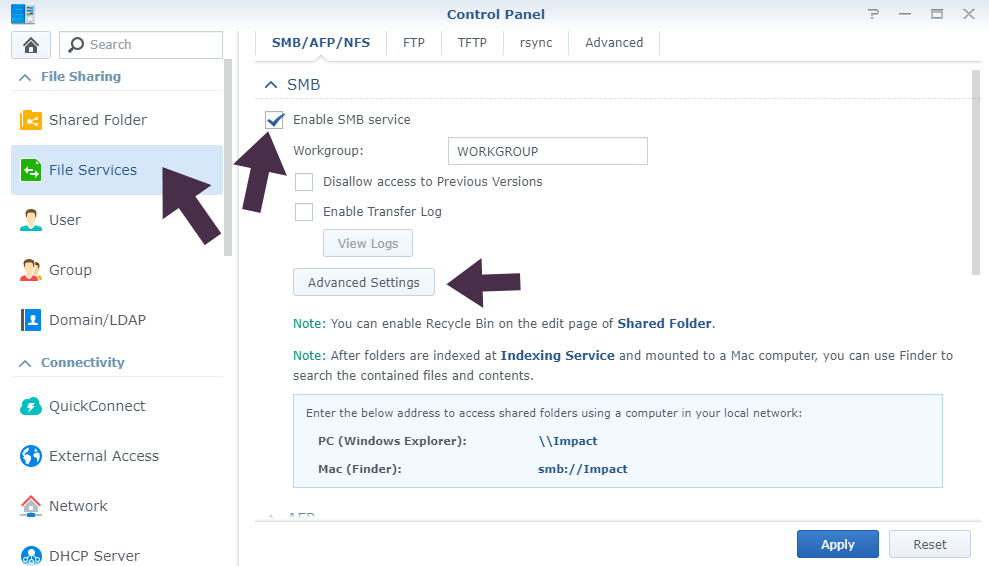 printer control panel chromebook