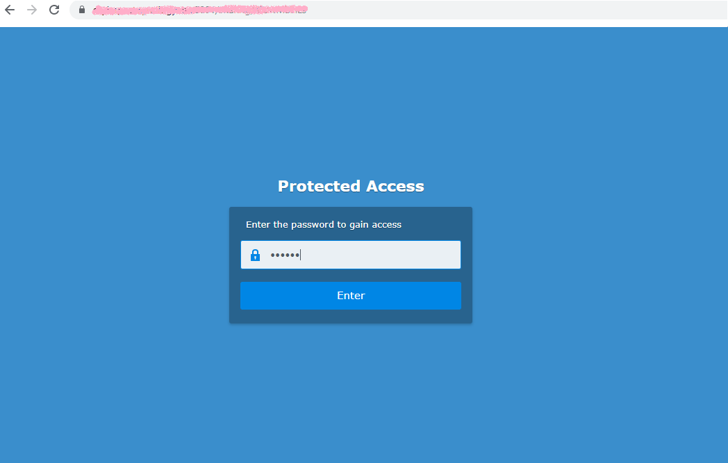 5 protected access download shared link synology