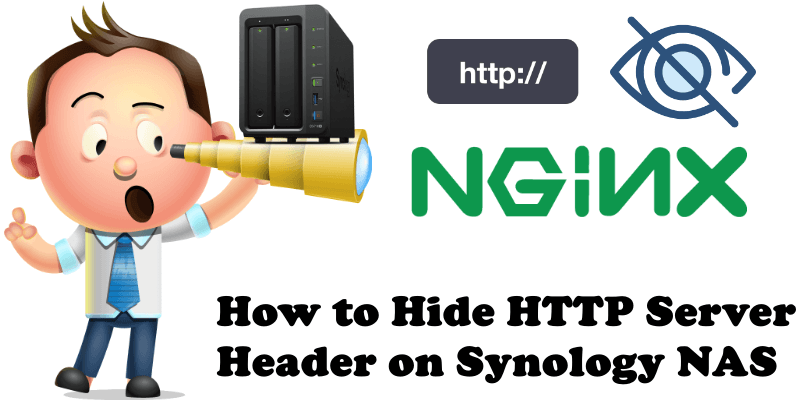 How to Hide HTTP Server Header on Synology NAS