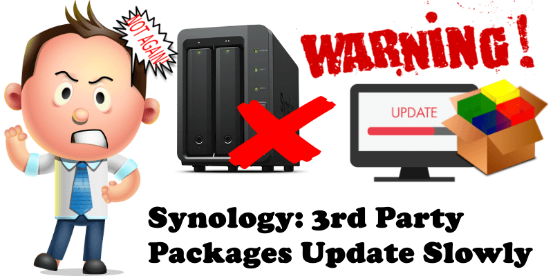 Synology 3rd Party Packages Update Slowly 