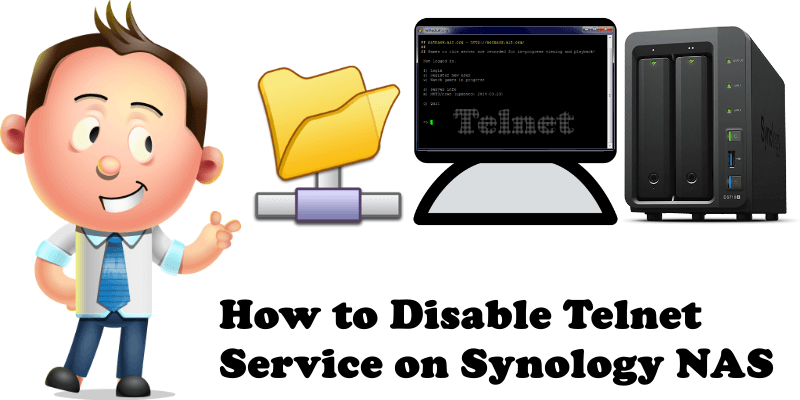 How to Disable Telnet Service on Synology NAS