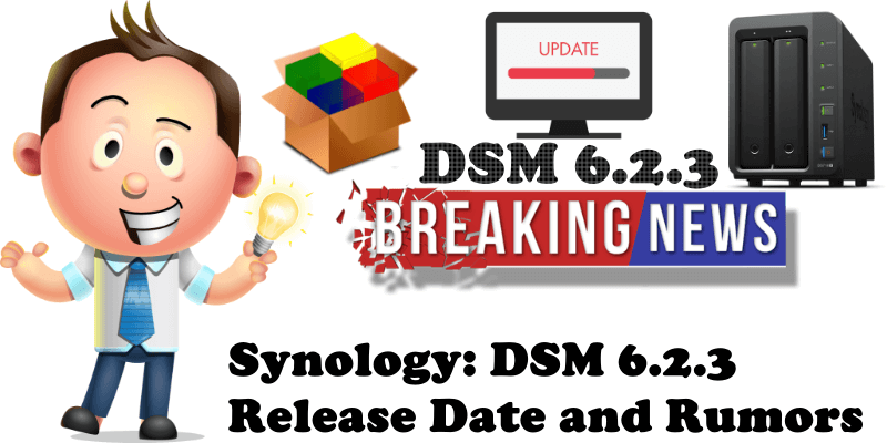 Synology DSM 6.2.3 Release Date and Rumors