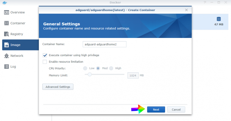 adguard synology