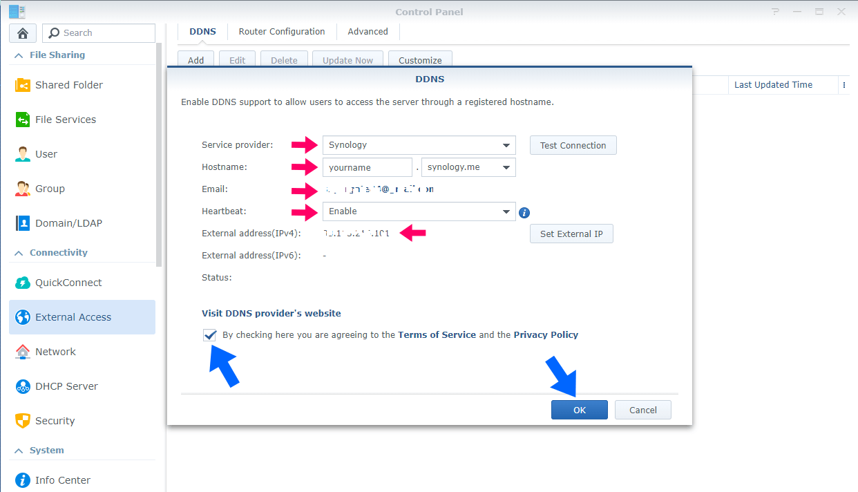2 Synology Enable HTTPS