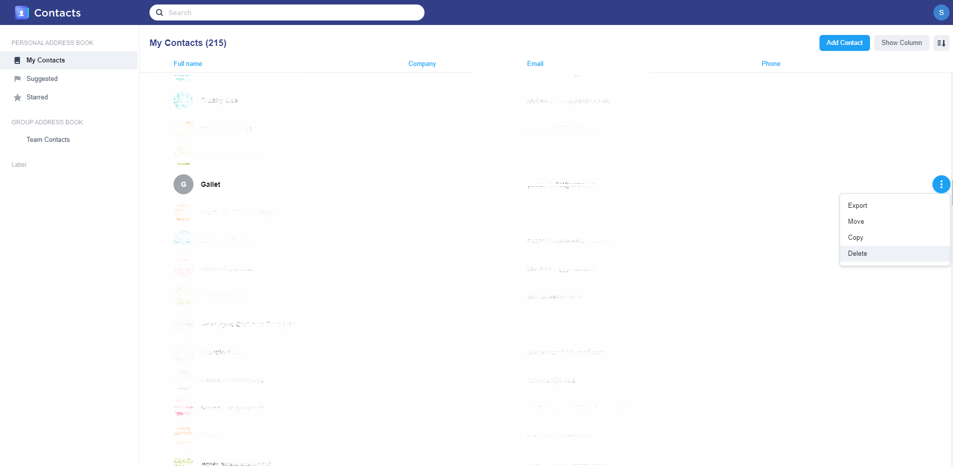 11 Synology Contacts