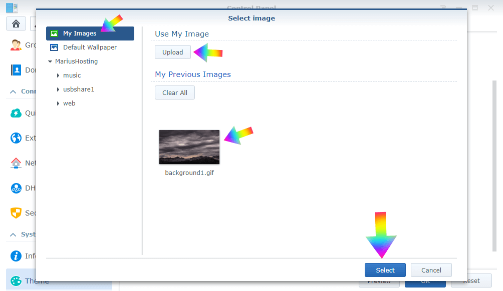 2 Synology Gif Background