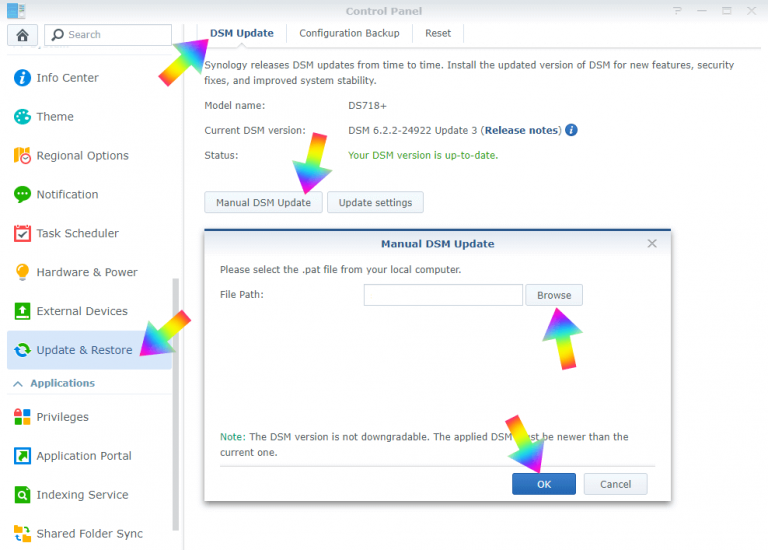 How to Install Synology DSM Version 6.2.2249225 Marius Hosting