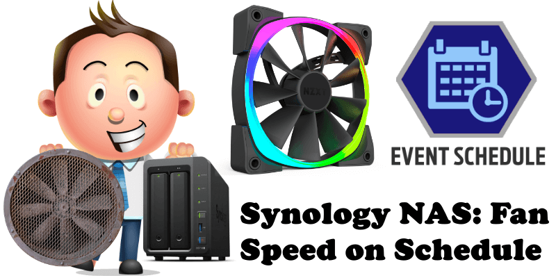 Synology NAS Fan Speed on Schedule