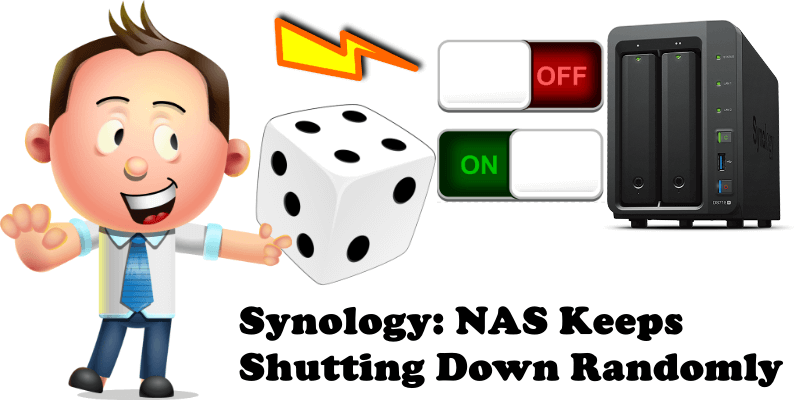 Synology NAS Keeps Shutting Down Randomly