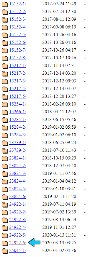 Synology archive update 6