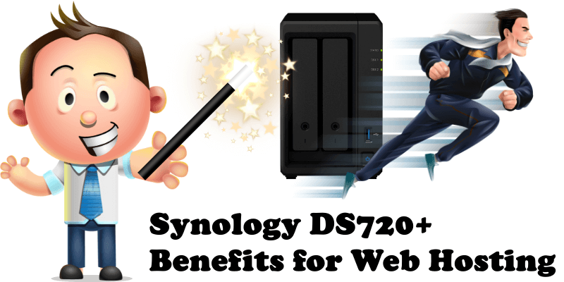 Synology DS720+ Benefits for Web Hosting