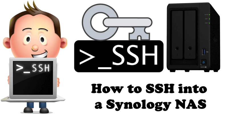 How to SSH into a Synology NAS