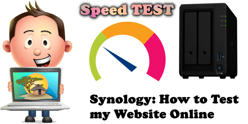 Synology How to Test my Website Online