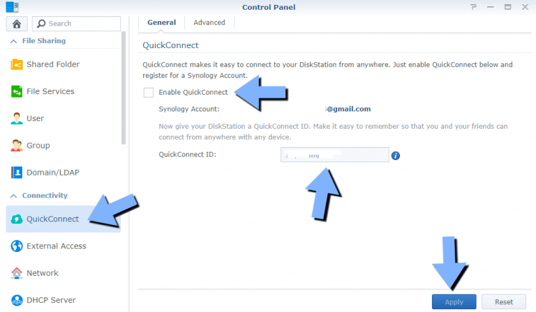 Ddns synology как настроить роутер