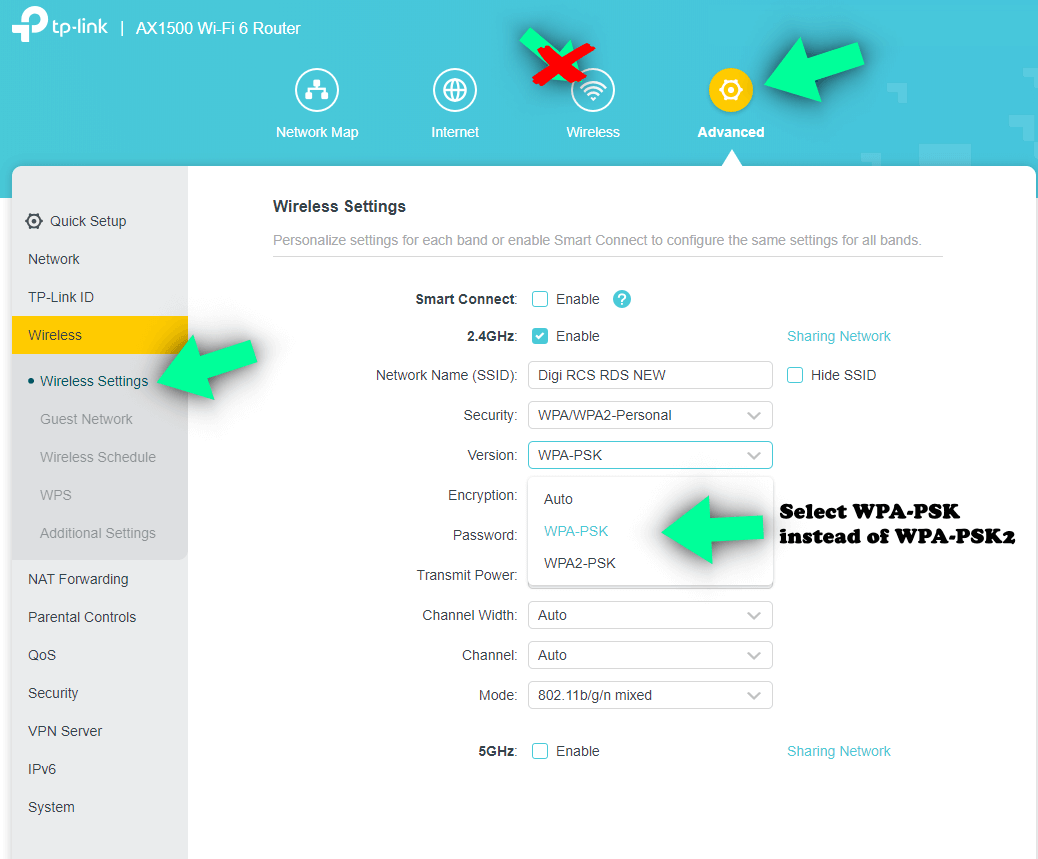 android fix wifi problem