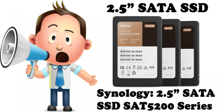 Synology: 2.5” SATA SSD SAT5200 Series – Marius Hosting