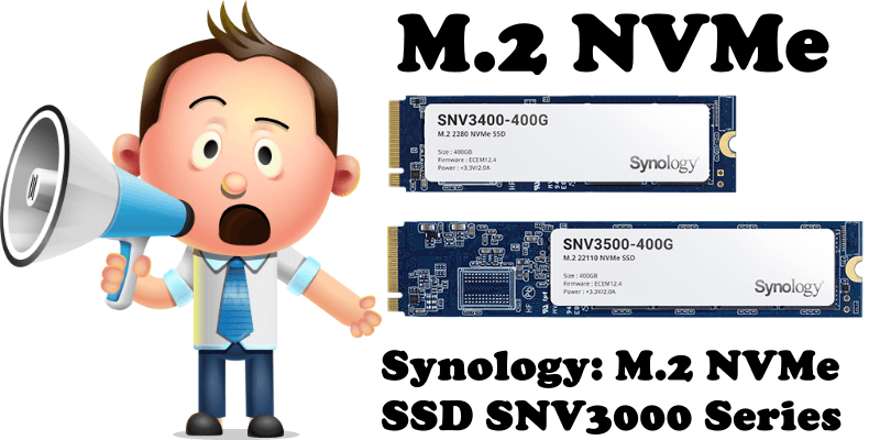 Synology M.2 NVMe SSD SNV3000 Series