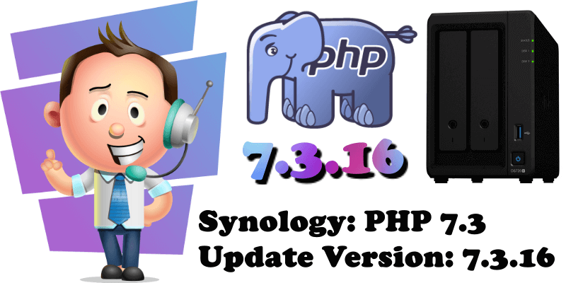 Synology PHP 7.3 Update Version 7.3.16