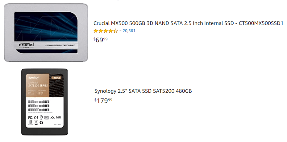 Crucial on sale mx500 480gb