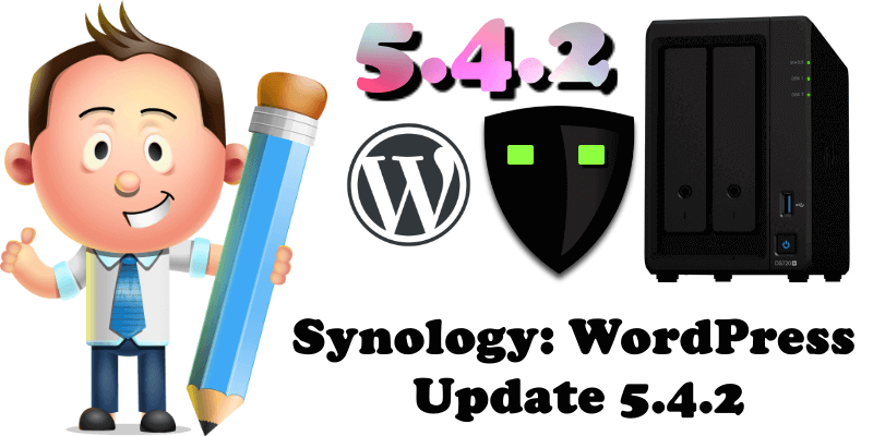 Synology WordPress Update 5.4.2