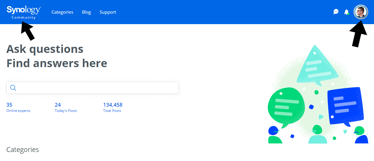 Synology community profile picture