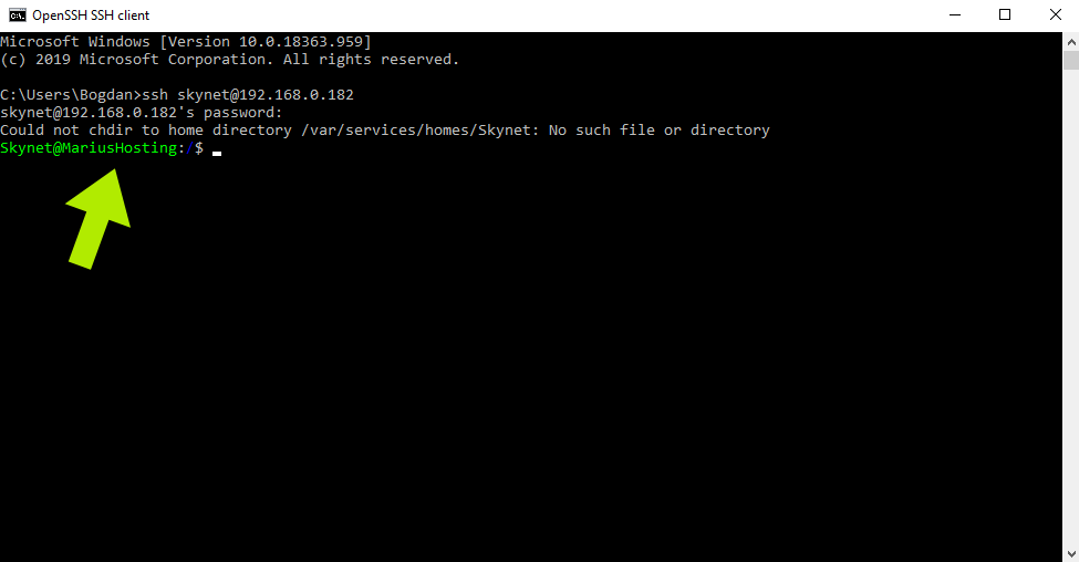 8 Portainer Synology Command Prompt